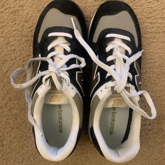 574 CORE NEW BALANCE (BLACK MEN'S SIZE 8 US) - Picture 2 of 6